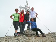 Sul CORNO STELLA (2620 m) con gli stambecchI l’8 agosto 2014